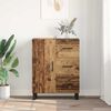vidaXL Sideboard Old Wood 69.5 x 34 x 90 cm Engineered Wood and Iron