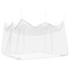 vidaXL Garden Mosquito Net 220 mesh White 4 x 4 x 2.5 m Polyester