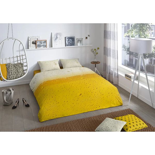 Good Morning Duvet Cover 5809-A BEER 135x200 cm Yellow