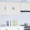 vidaXL Kitchen Wall Cabinet Porto White Engineered Wood
