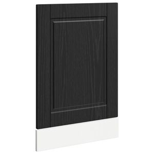 vidaXL Kitchen Cabinet Black Oak 45 x 1.5 x 67 cm Engineered Wood