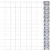 vidaXL Garden Fence Galvanised Steel 50x1.25 m Silver