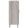 vidaXL Sideboard Grey Sonoma 69.5x34x90 cm Engineered Wood