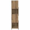 vidaXL Corner Cabinet White 25.5 x 25 x 102 cm Engineered Wood