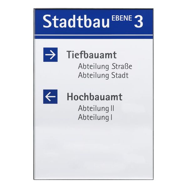 MOEDEL Info Sign Rio A3