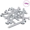 vidaXL Screw 1600 pcs Silver M6 x 60 mm Steel