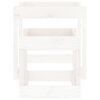 vidaXL Sand Tables 2 pcs White Solid Wood Pine