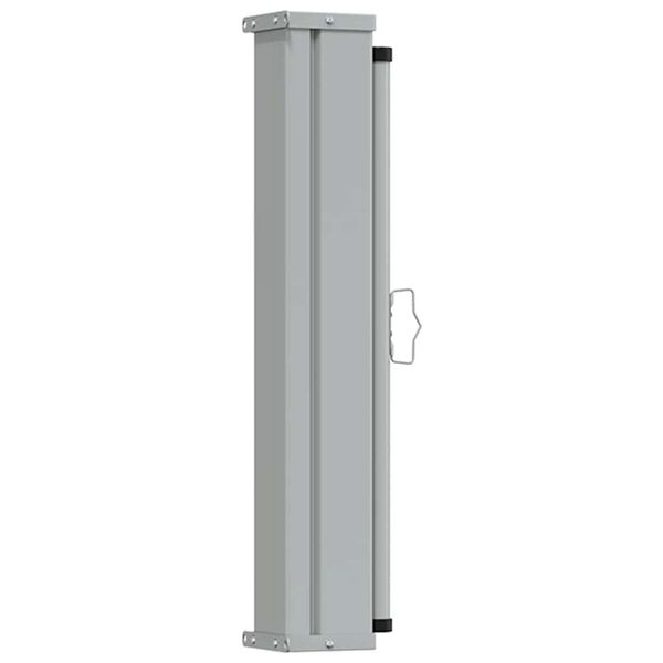 vidaXL Patio Retractable Side Awning 80x300 cm Grey