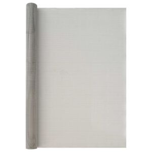 vidaXL Mesh Screen 100 x 2000 cm 30 Mesh Stainless Steel 201 Silver
