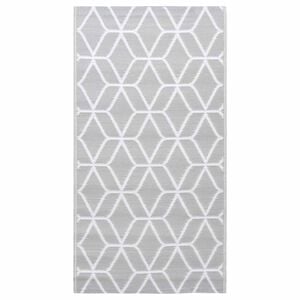 vidaXL Outdoor Carpet ARAKIL Grey 160x230 cm PP