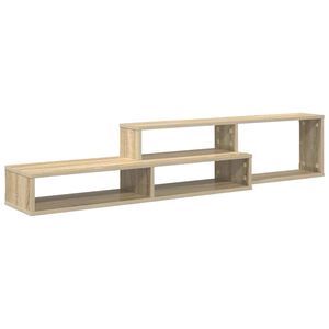 vidaXL Wall TV Stand 150 x 25 x 28.5 cm Engineered Wood