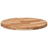 vidaXL Table Top Round &Oslash;70x4 cm Solid Wood Acacia