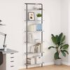 vidaXL Bookshelf Grey Sonoma 60 x 24 x 203 cm Engineered wood