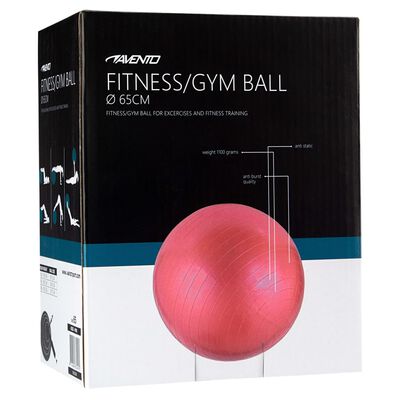 Avento Fitness/Gym Ball Dia. 65 cm Pink