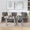vidaXL Nesting Tables 3 pcs Grey Sonoma Engineered Wood