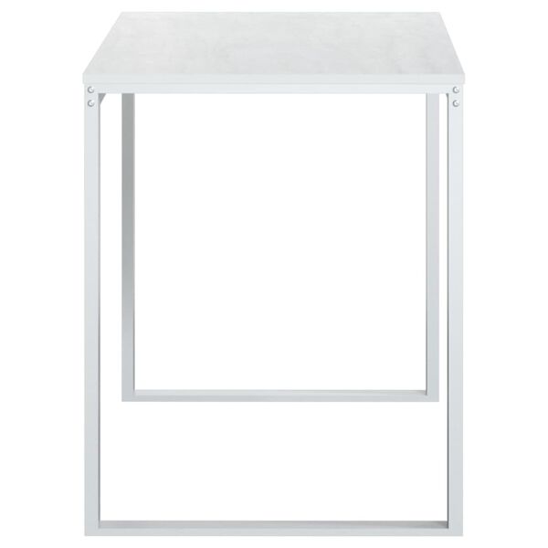 vidaXL Computer Desk White 110x60x73 cm Engineered Wood