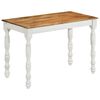 vidaXL Dining Table 110x60x76 cm Solid Wood Mango