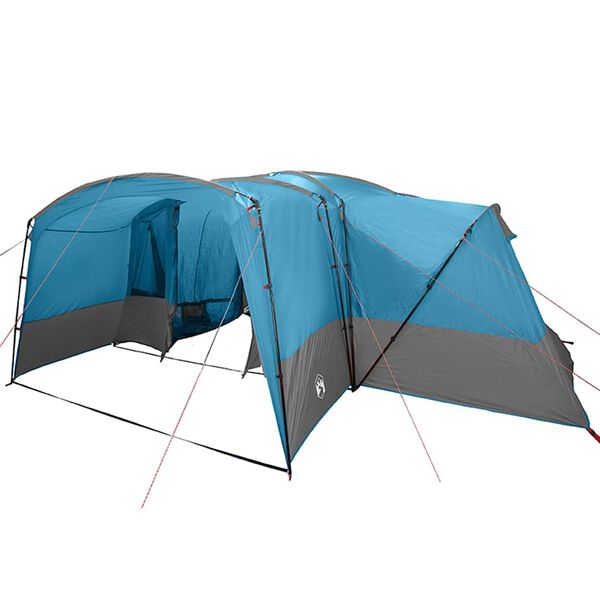 vidaXL Family Tent with Roof Blue and Grey 760 x 645 x 230 cm