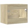 vidaXL Sink Cabinet Sonoma Oak 60x38.5x48 cm Engineered Wood