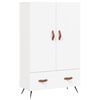 vidaXL Highboard White 69.5x31x115 cm Engineered Wood