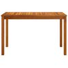 vidaXL Garden Table 110x55x67 cm Solid Wood Acacia