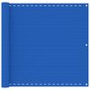 vidaXL Balcony Screen Blue 90x300 cm HDPE