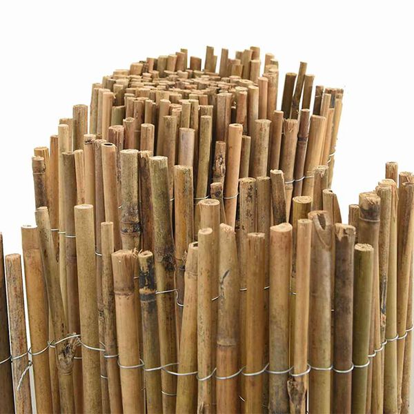 vidaXL Bamboo Fence Natural 400 x 150 cm Bamboo