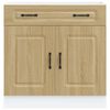 vidaXL Kitchen Base Cabinet Kalmar Sonoma Oak Engineered Wood