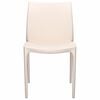 vidaXL Garden Chairs 2 pcs Cream 50x46x80 cm Polypropylene