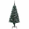 vidaXL Artificial Christmas Tree with 150 LEDs with Stand Green 150 cm