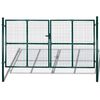 vidaXL Garden Mesh Gate Fence Door Wall Grille 300x200 cm