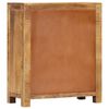 vidaXL Sideboard 65x30x75 cm Solid Rough Mango Wood