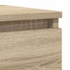 vidaXL Sideboard Sonoma Oak 37.5x35x99 cm Engineered Wood