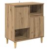 vidaXL Sideboard Artisan oak 35 x 60 x 70 cm Engineered Wood