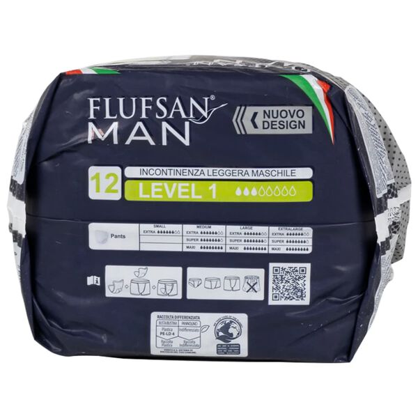 Flufsan Men Absorbent Protector Level 1 96 pcs