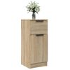 vidaXL Sideboard Sonoma Oak 30x30x70 cm Engineered Wood