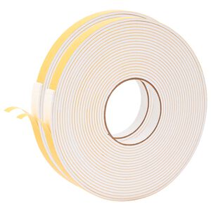 vidaXL Self-adhesive Foam Tape 2 pcs White 15mm x 10m CR Foam