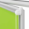 vidaXL Roller Blind Blackout Leaves Green 105x210 cm Fabric Width 100.7 cm Polyester