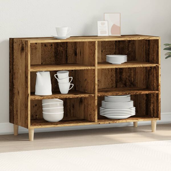 vidaXL Sideboard Old Wood 103.5x35x70 cm Engineered Wood