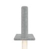 vidaXL Floor to Ceiling Cat Tree Light Grey 250.5-276.5 cm