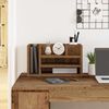vidaXL Desk Organiser Old Wood 44.5 x 24 x 25 cm Engineered Wood
