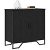 vidaXL Sideboard Black Oak 78 x 35 x 74.5 cm
