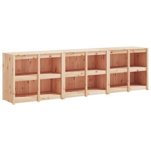 vidaXL Outdoor Kitchen Cabinets "MEPPEL" 3 pcs Solid Wood Pine