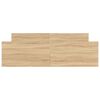 vidaXL Bed Frame without Mattress Sonoma Oak 160x200 cm
