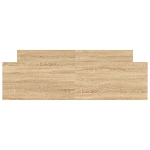 vidaXL Bed Frame without Mattress Sonoma Oak 160x200 cm