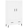vidaXL Highboard White 69,5x31x115 cm Engineered Wood
