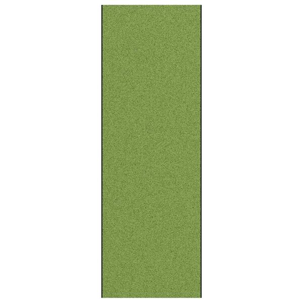 vidaXL Doormat Other Green and Black 120 x 350 cm Polyamide and PVC