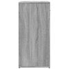 vidaXL Sideboards 2 pcs Grey Sonoma 79x38x80 cm Engineered Wood