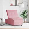vidaXL Sofa Bed Pink 67 x 194 x 38 cm Velvet