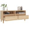 vidaXL TV Cabinet Sonoma Oak 100x34.5x44.5 cm Engineered Wood